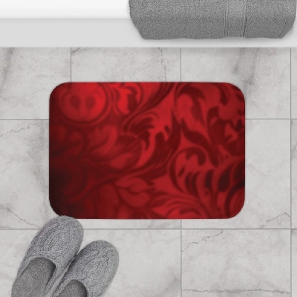 Luxurious Bath Mat with Regal Design